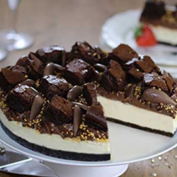 Sidoli Gluten free triple chocolate cheesecake