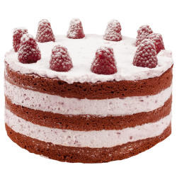 Red Velvet Raspberry Love Layer Cake