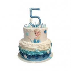 Frozen Elsa 3D taart