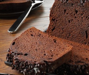 Gluten free naughty chocolate cake