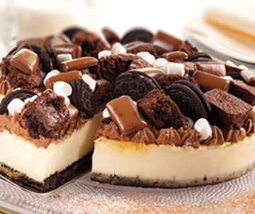 Candy shop cheesecake