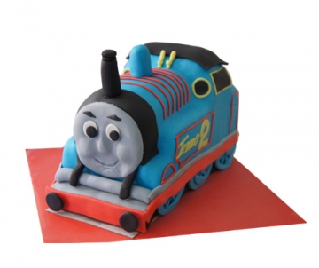 Thomas de trein (locomotief) 3D taart