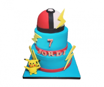 Pokémon 3D taart
