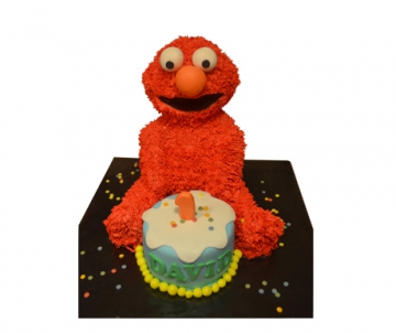 Elmo 3D taart
