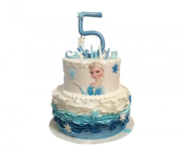 Frozen Elsa 3D taart